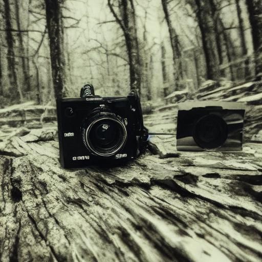 Eerie Found Footage of Screaming Woman in Forest