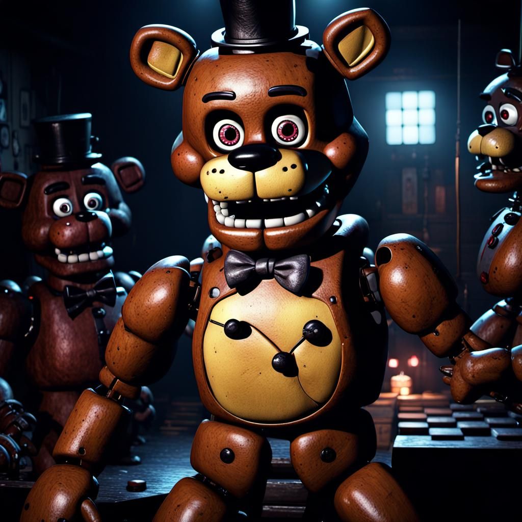 Five Nights at Freddy's: 3D Cinematic Game Art