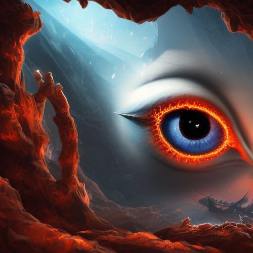 Eye of Hephaestus: Detailed Matte Painting