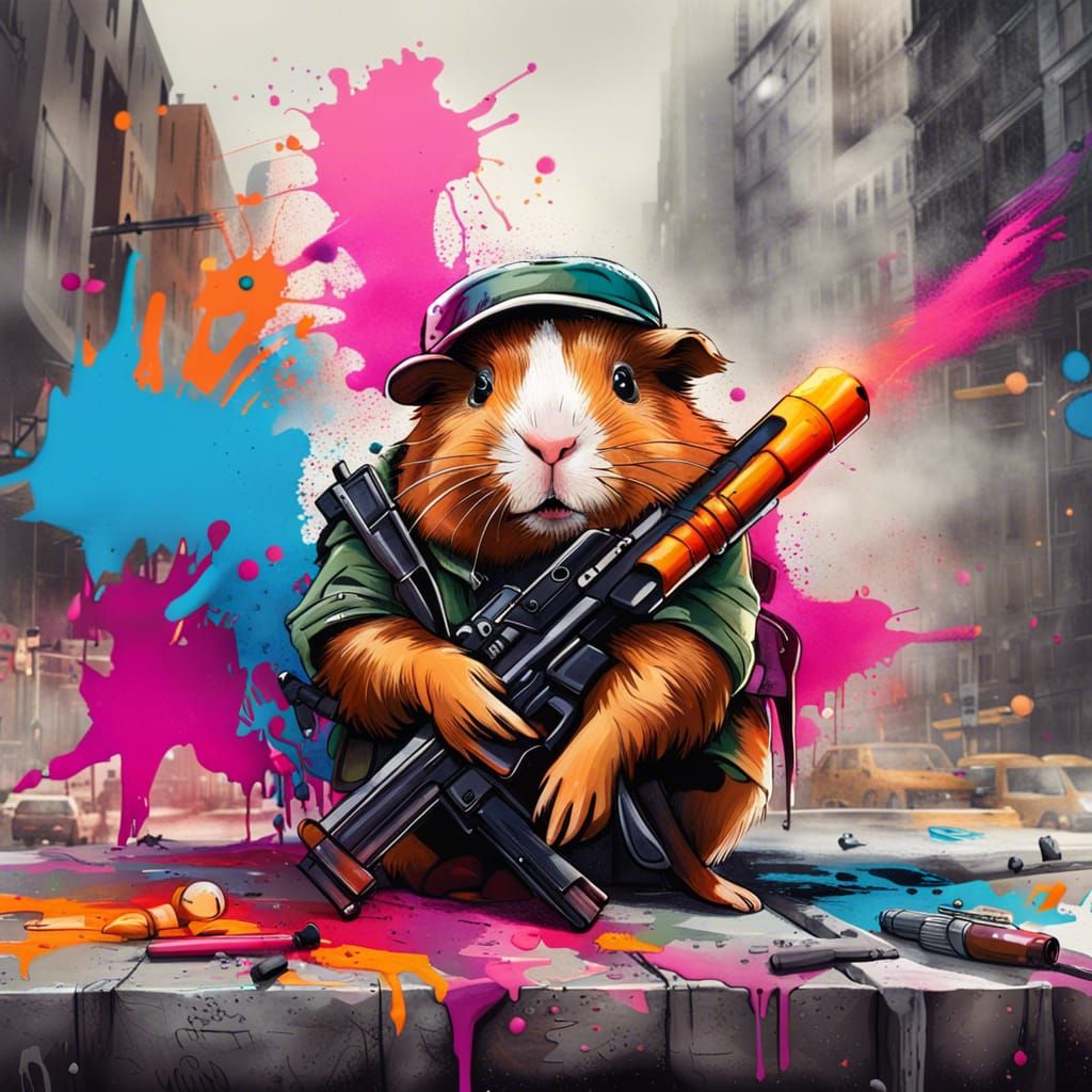 Soldier Guinea pig