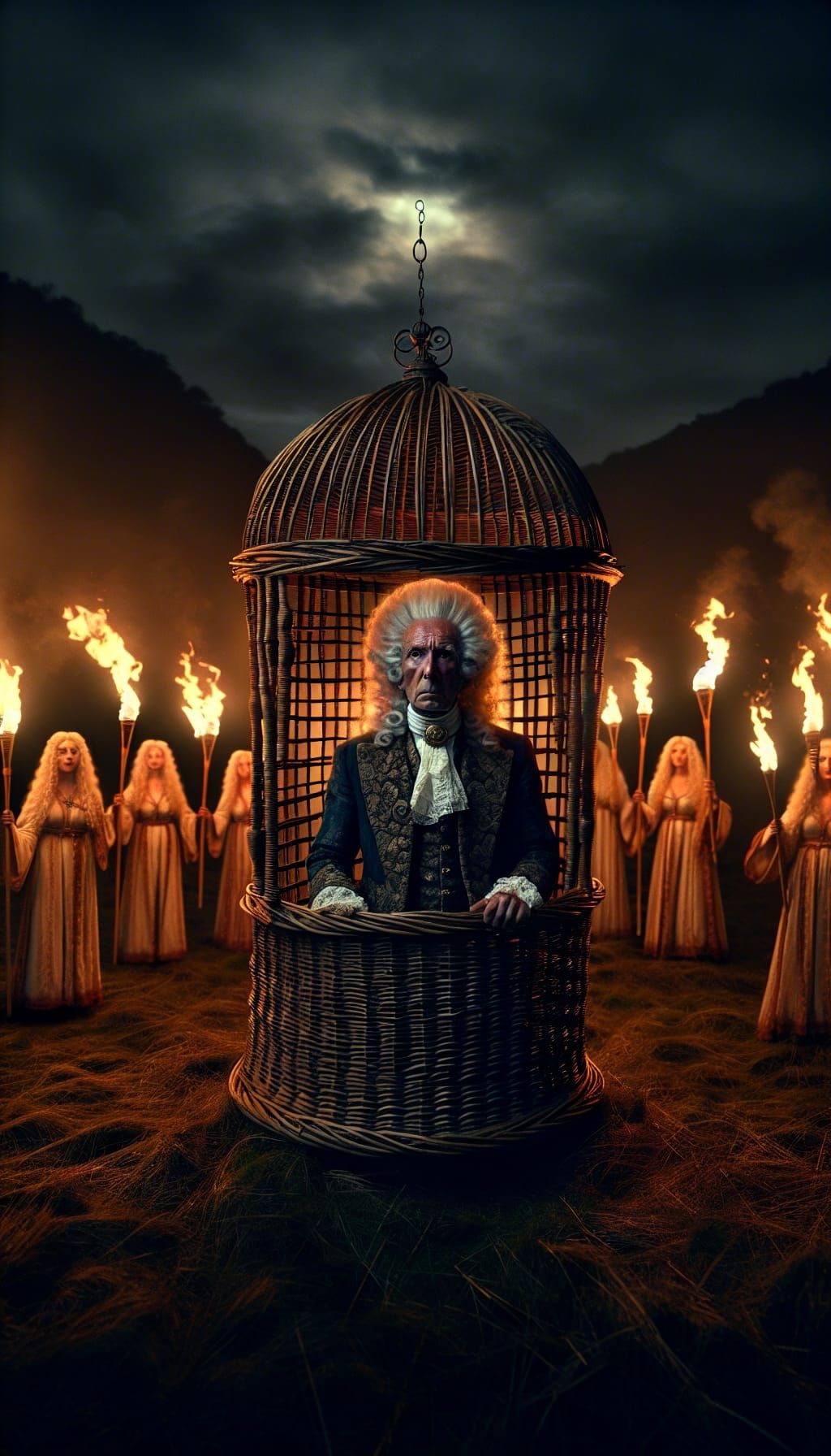 Victorian Gentleman Imprisoned by Elven Priestesses