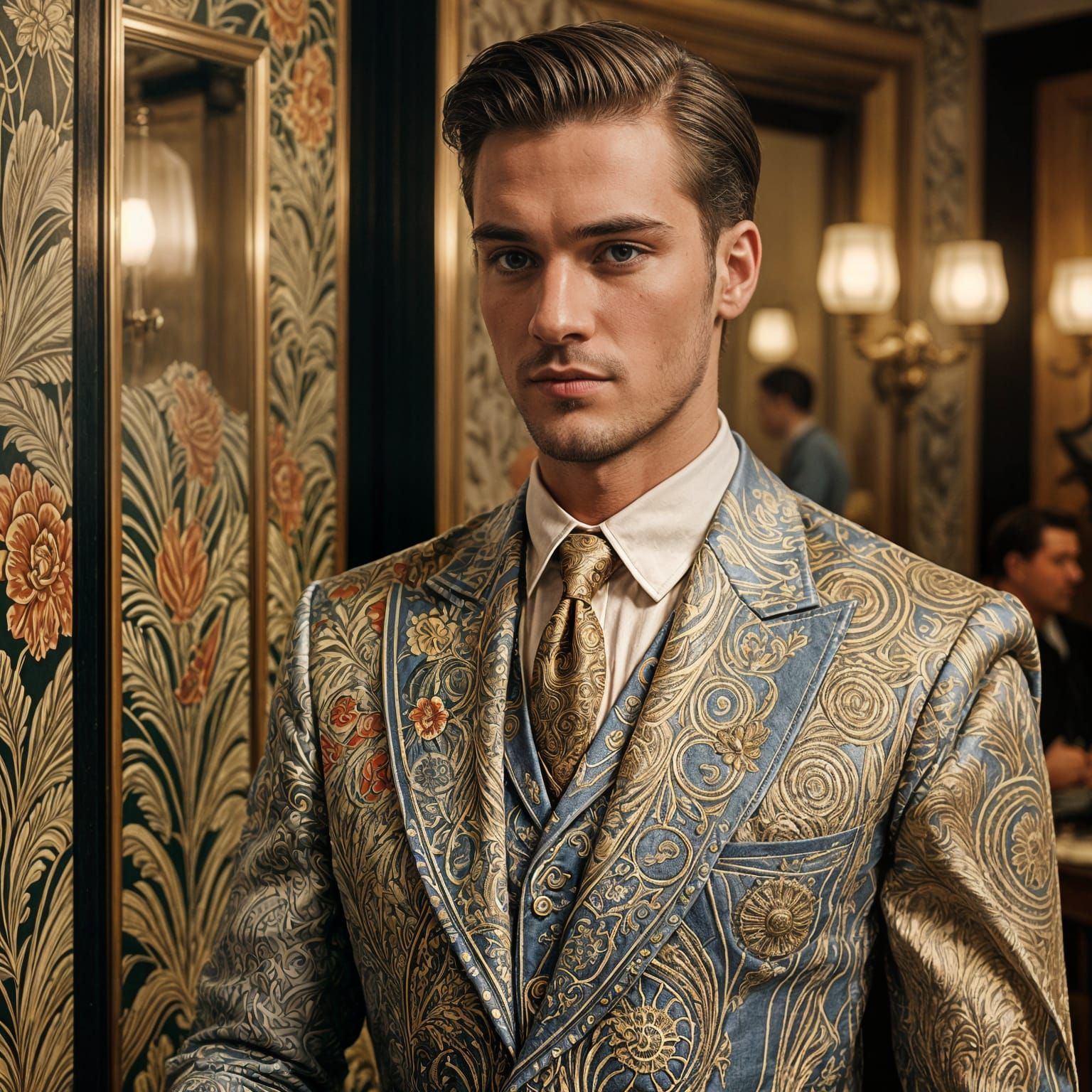 Art Deco Fashion Designer Creates Vintage Clothing