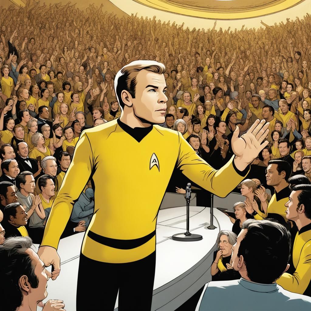 Star Trek's James Kirk Receives an Oscar