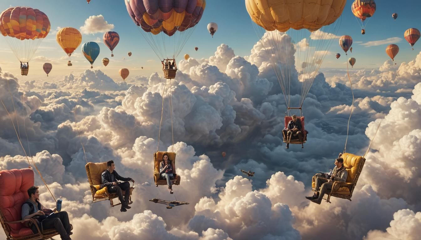 Dreamworld Escapists: Hyperrealistic Concept Art