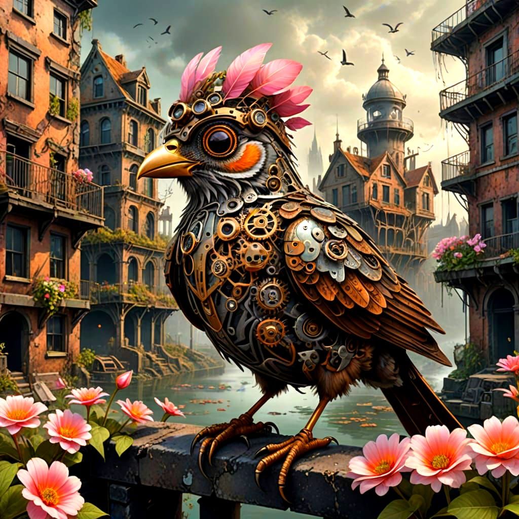 Steampunk Bird