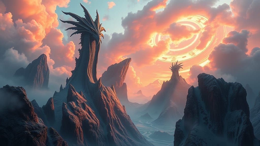 Vibrant Fantasy Concept Art in Unreal Engine 5