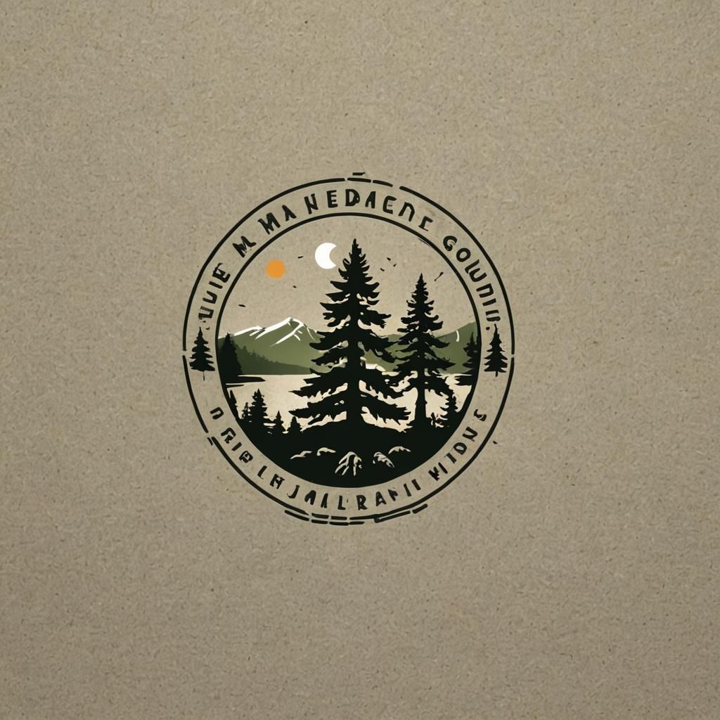 Maine Adventure Company Logo Design Concept