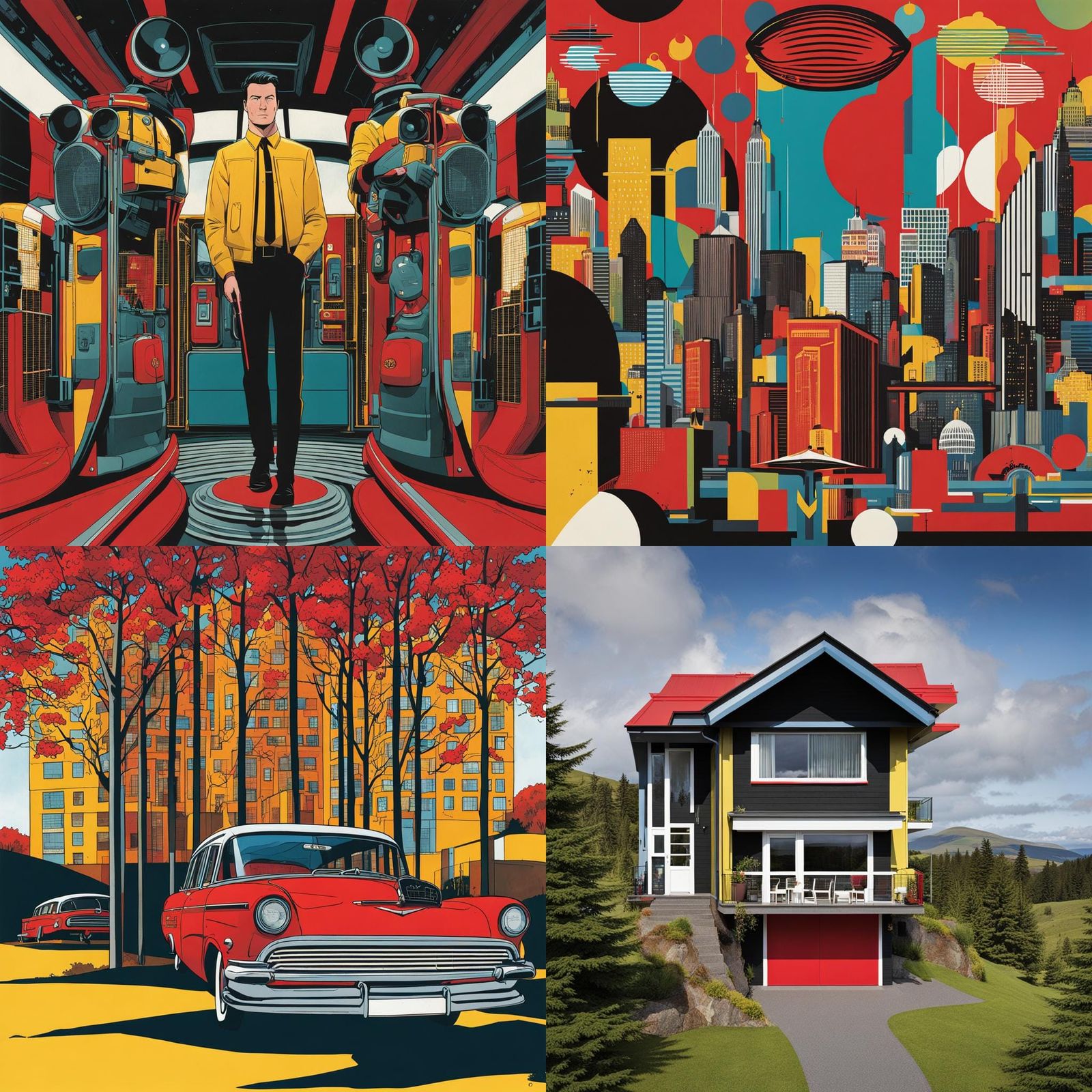 Dynamic Comic Art Character Design