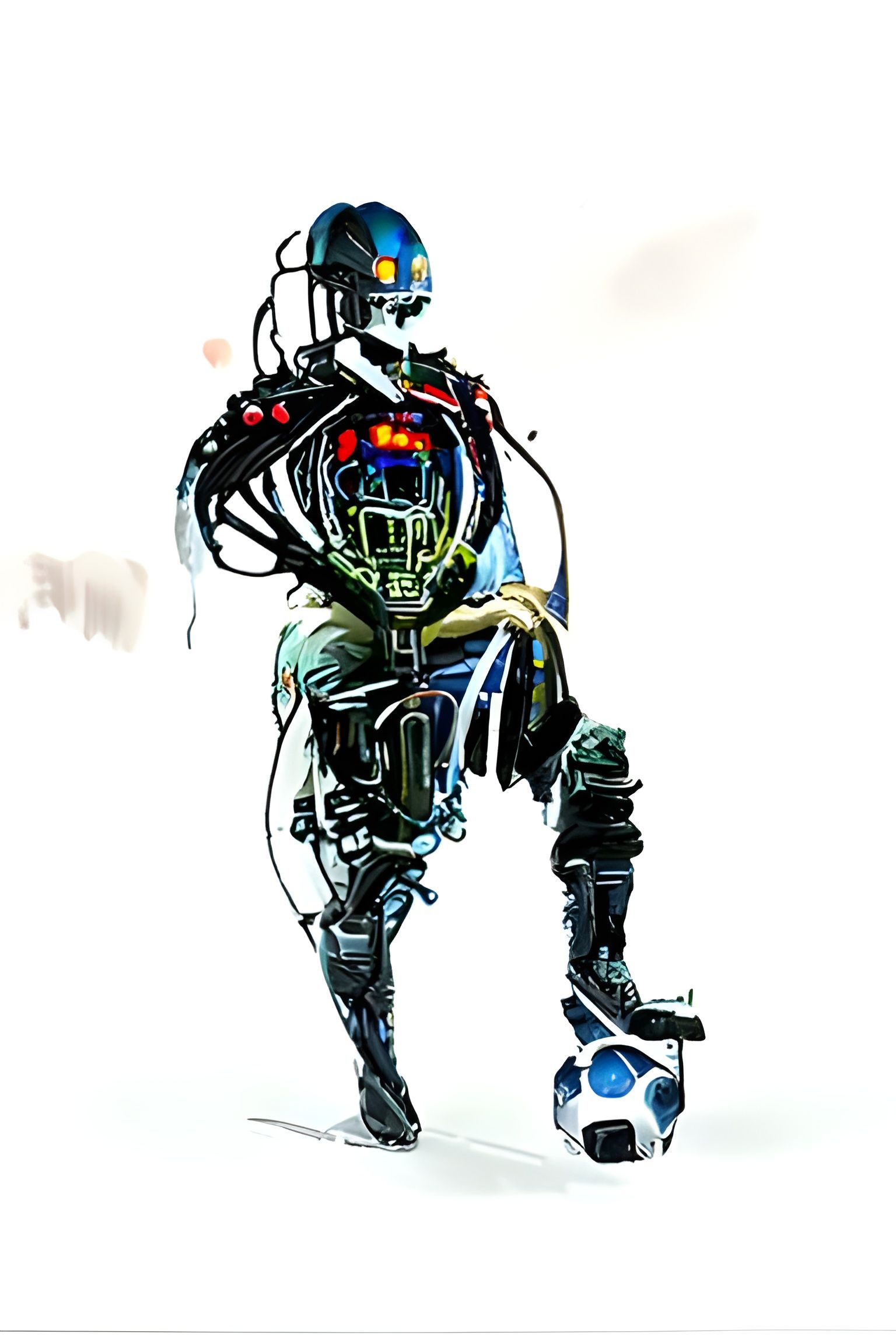 Cybernetic player soccer FBYO5