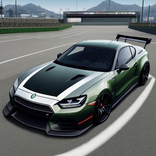 German Xbox Car Trade in GTA Anime Style