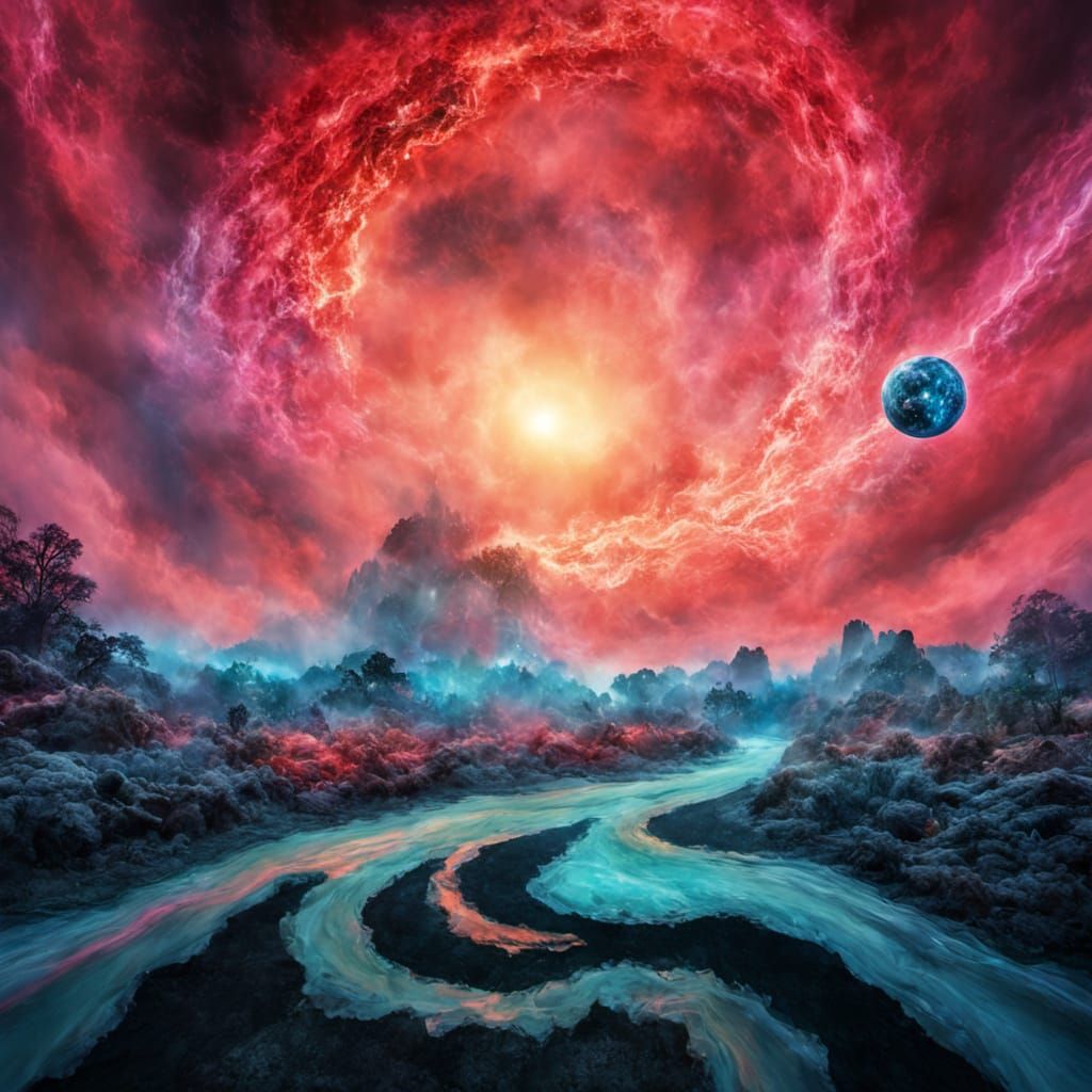 Solar deflagration, from Mars -5 -