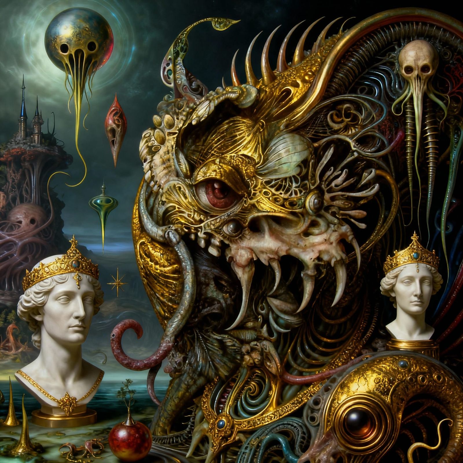 Cryptid Taxidermy in Bogomil's Universe, Imperial Fantasy Ar...