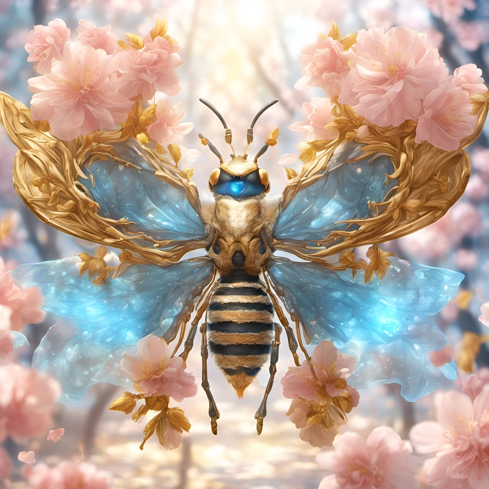 Grand Angelic Majestic Bee Queresha!