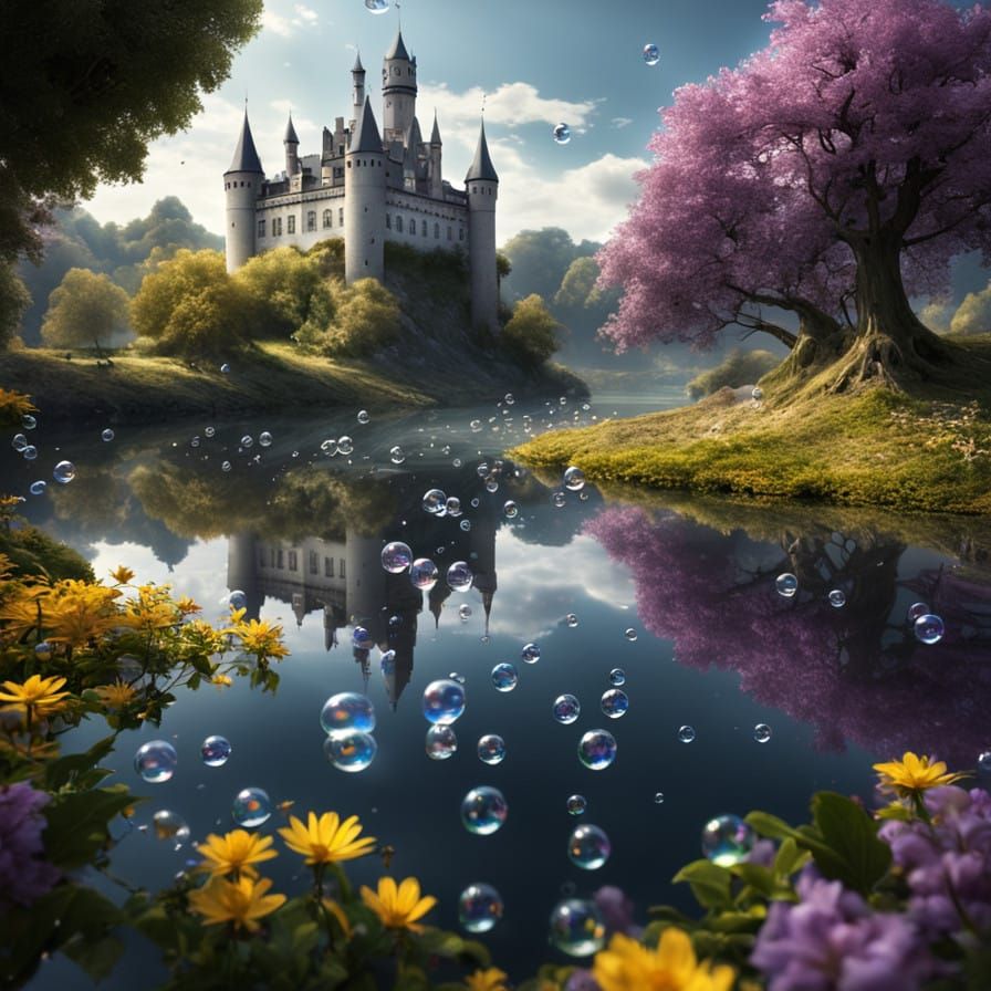 Surreal Masterpiece of Whimsical Wonder