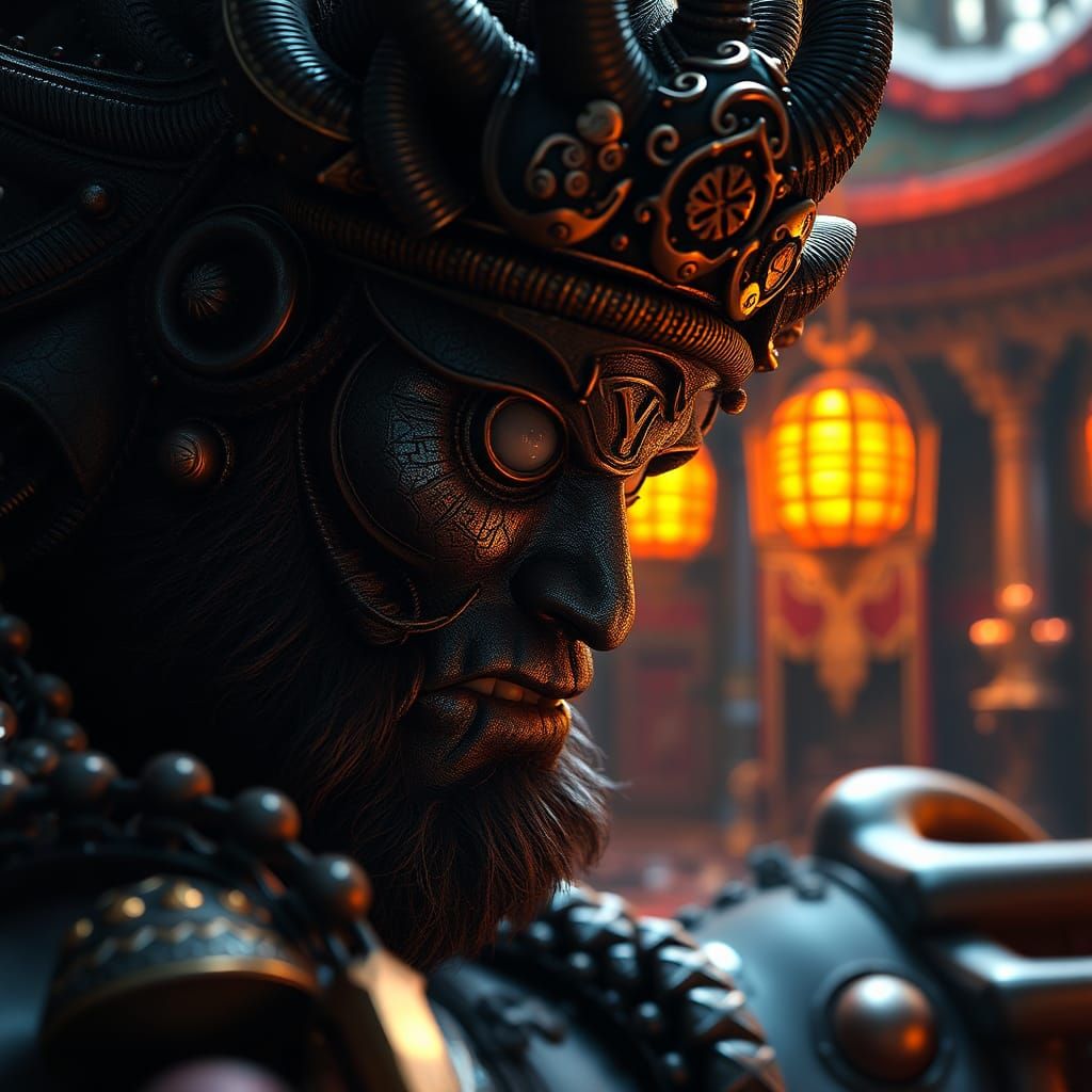 Epic 3D Render in Cinematic Style