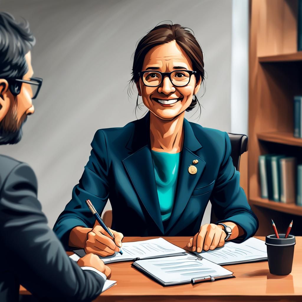 Gorgeous Art Nouveau Woman in Floral Suit