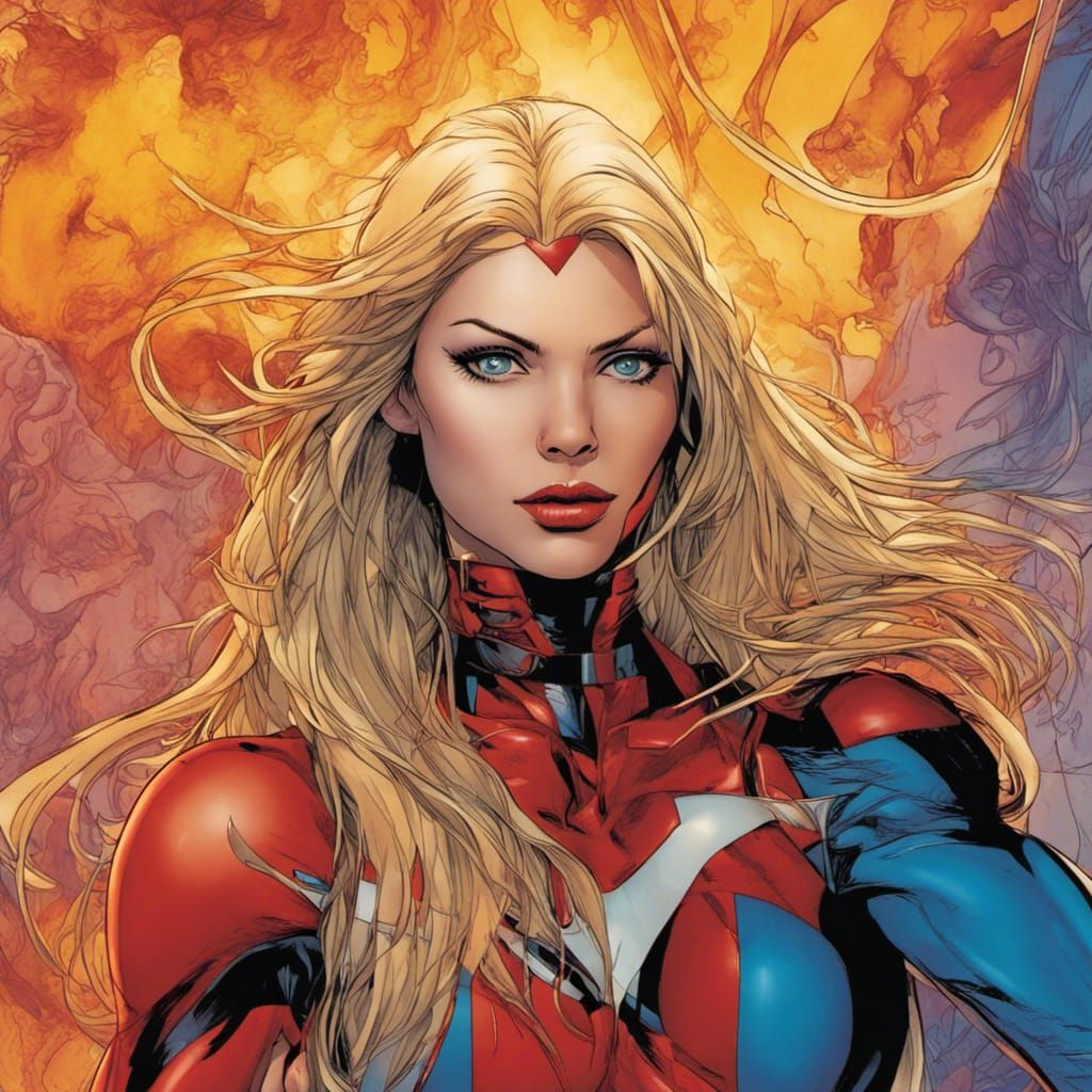 Elektra Natchios as Special Forces Leader Comic Art