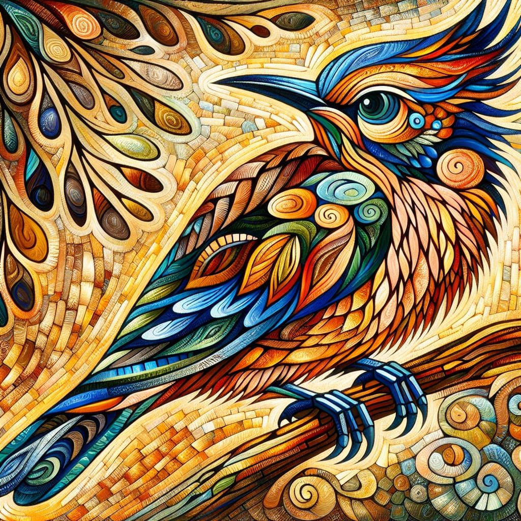 Outsider Art Style: The Bird