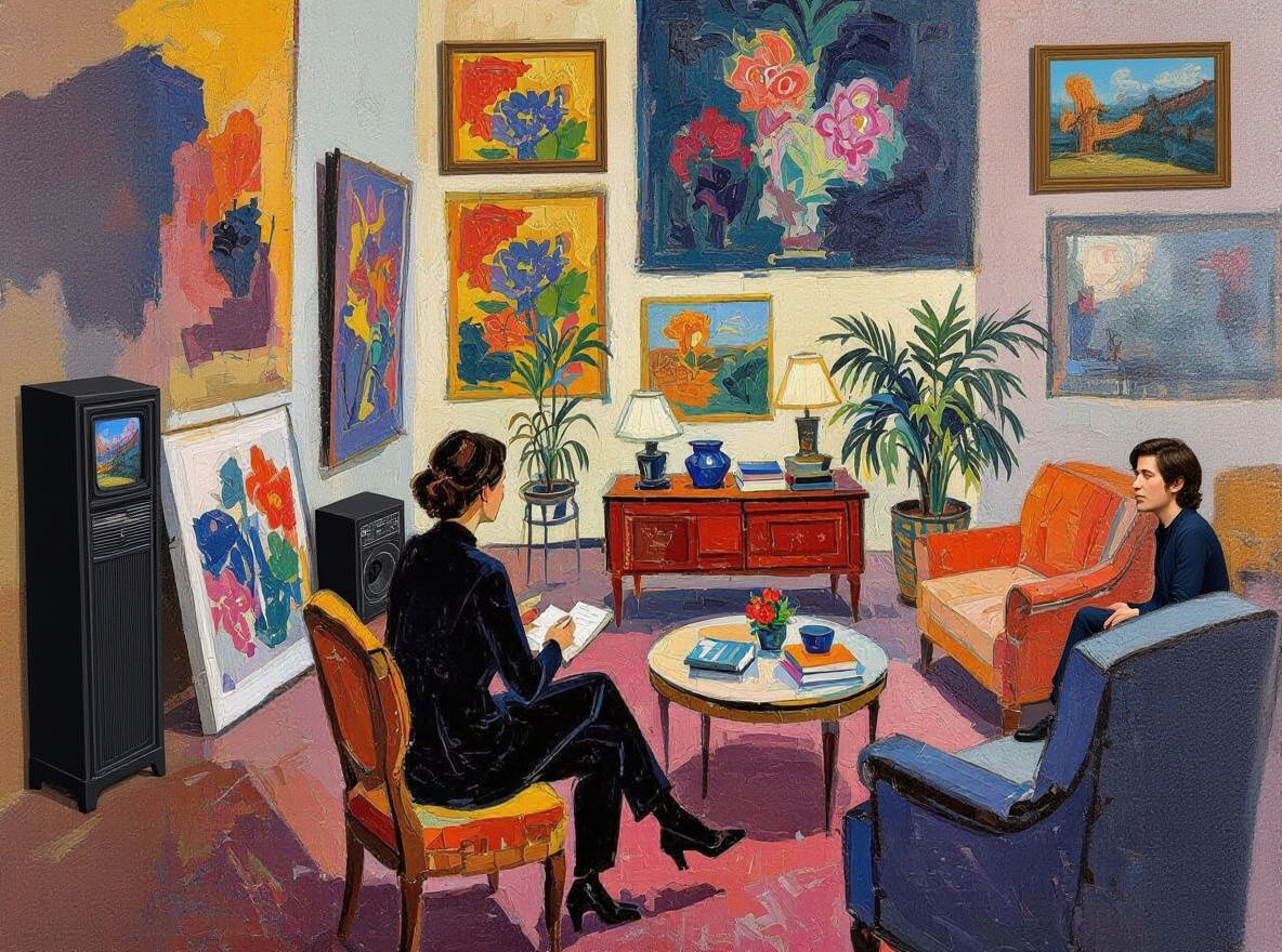 Matisse Style Velvet Buzzsaw Rendition