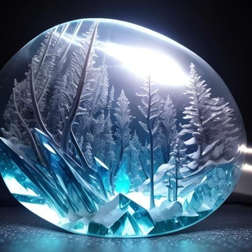 Cinematic Fantasy Landscape with God Rays and Water