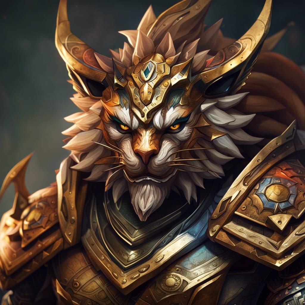 Guild Wars 2 Charr Warrior