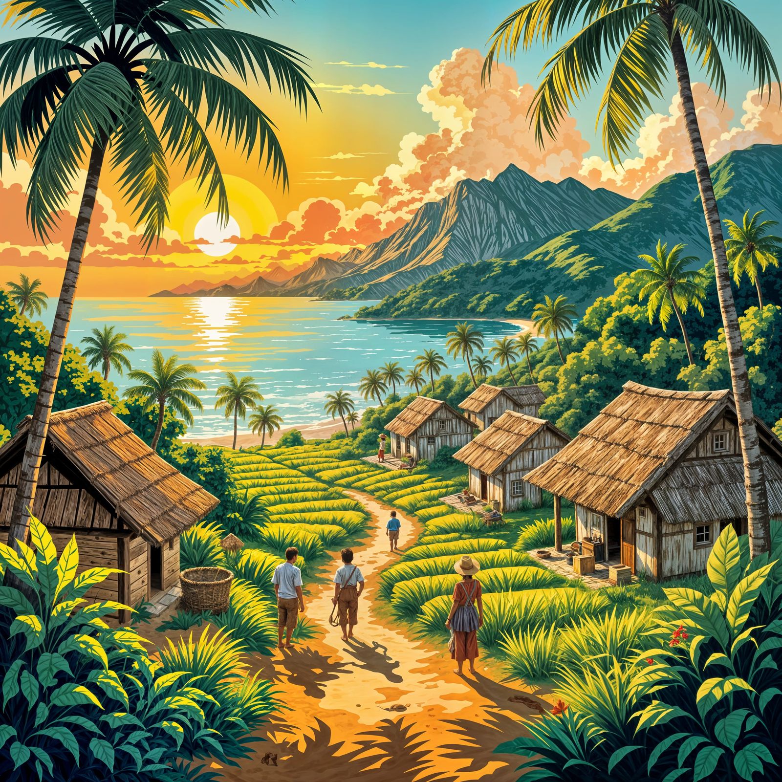 Island Paradise Without Internet