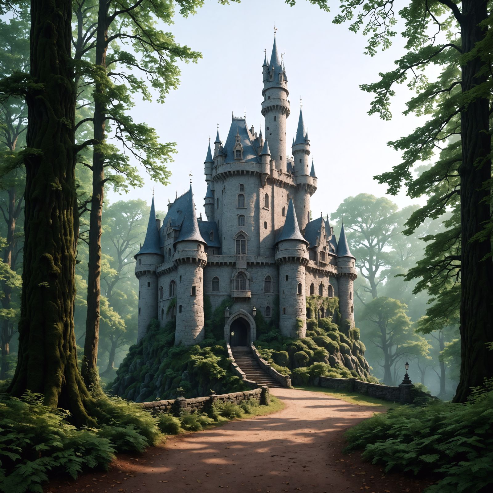 Fairytale Castle in Forest Park