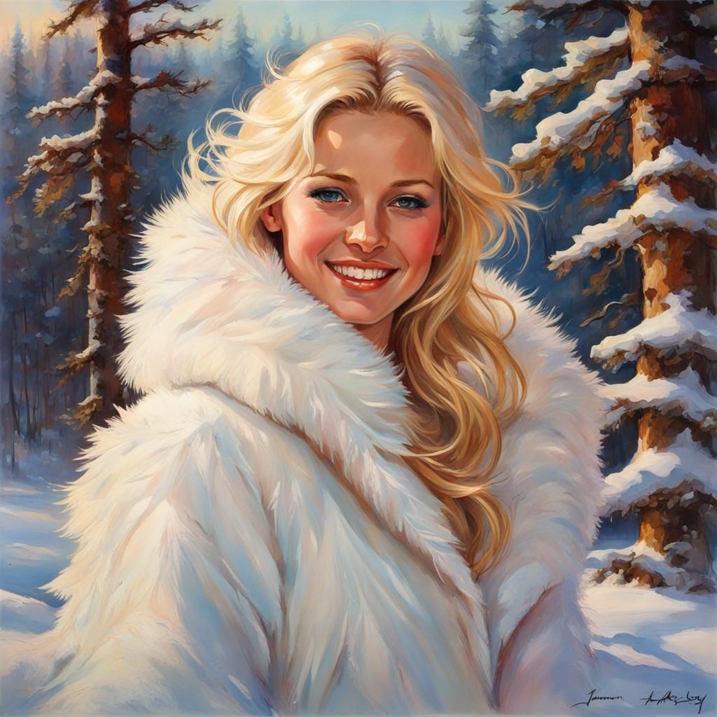 Beautiful Norwegian woman