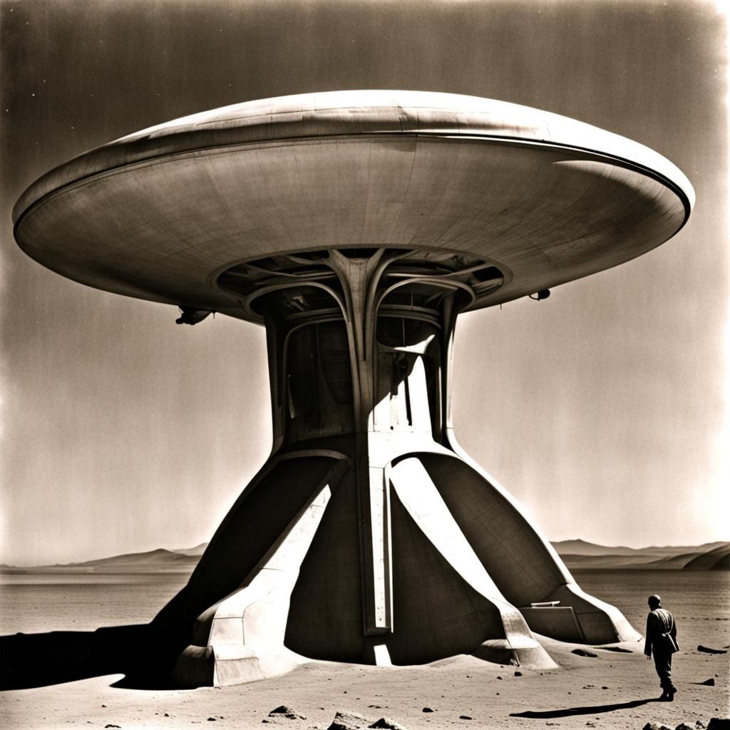 Declassified Photo of Alien Spacecraft