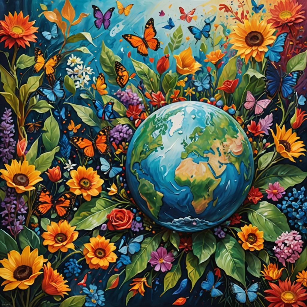 Vibrant Star Wars Art: Beauty and Diversity of Earth