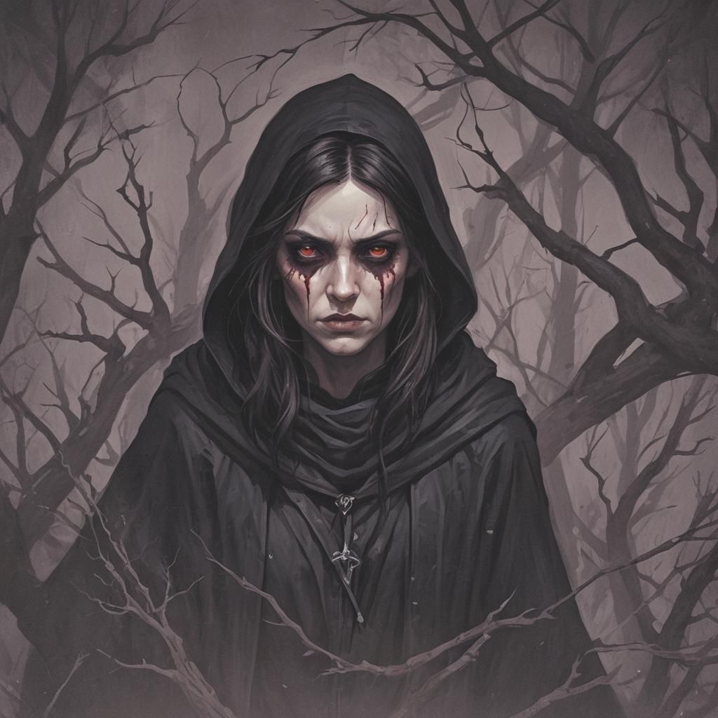 Evocative Grimdark Scene