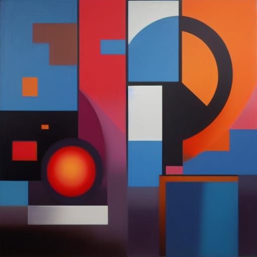 Surreal Hyperrealistic Abstract Art in Metallic Hues