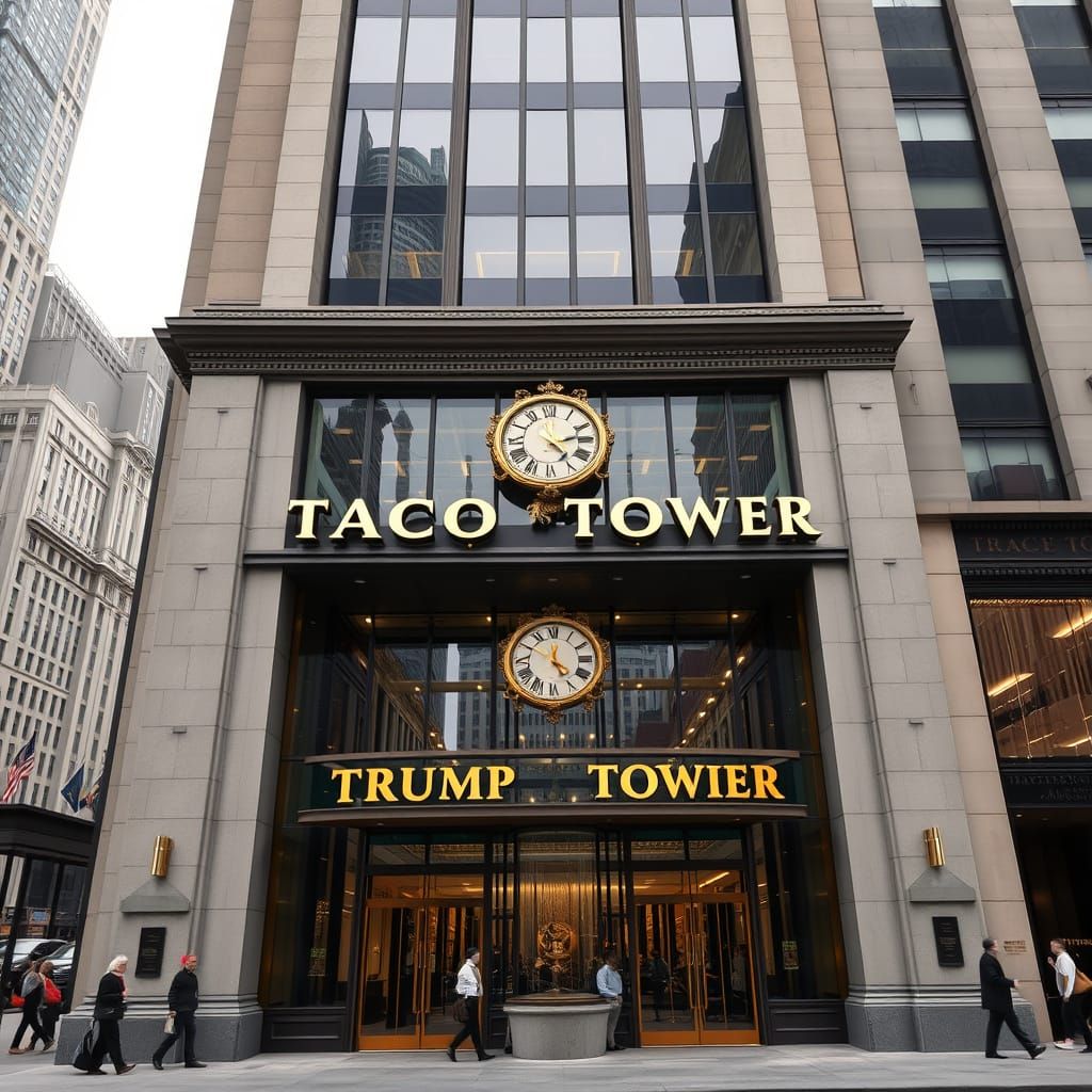 Taco Tower in New York City