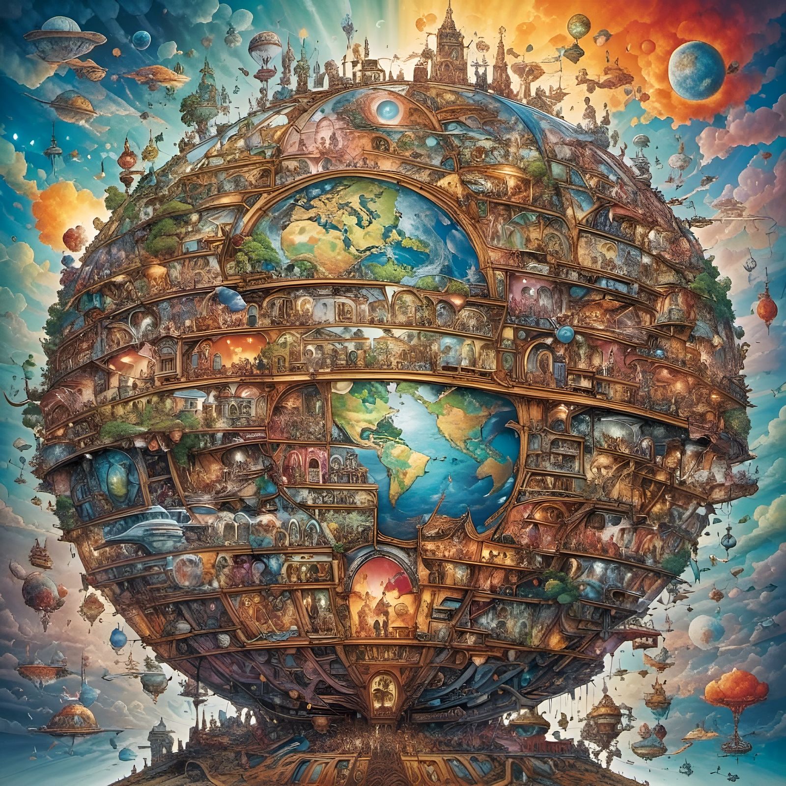 AI's Vision of Agenda 2030: A Conceptual Interpretation