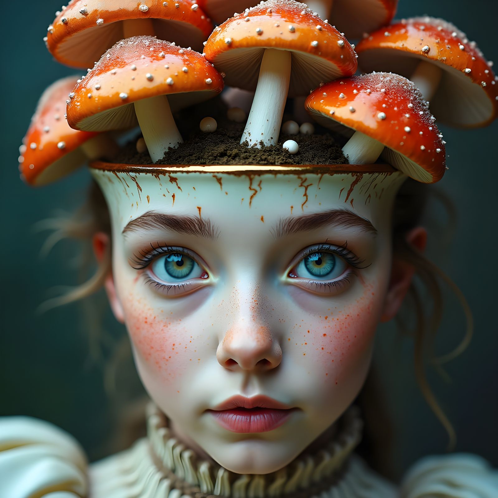 Alice in Wonderland: Psychedelic Mushroom Dream