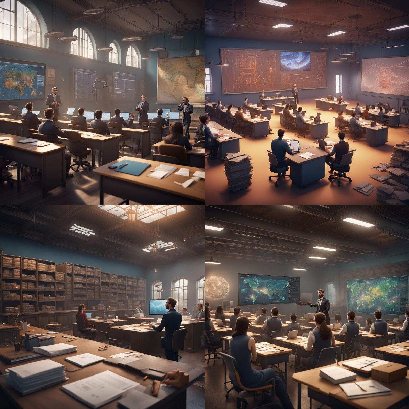 Lecturer Teaching Supply Chain Management: Detailed Matte Pa...