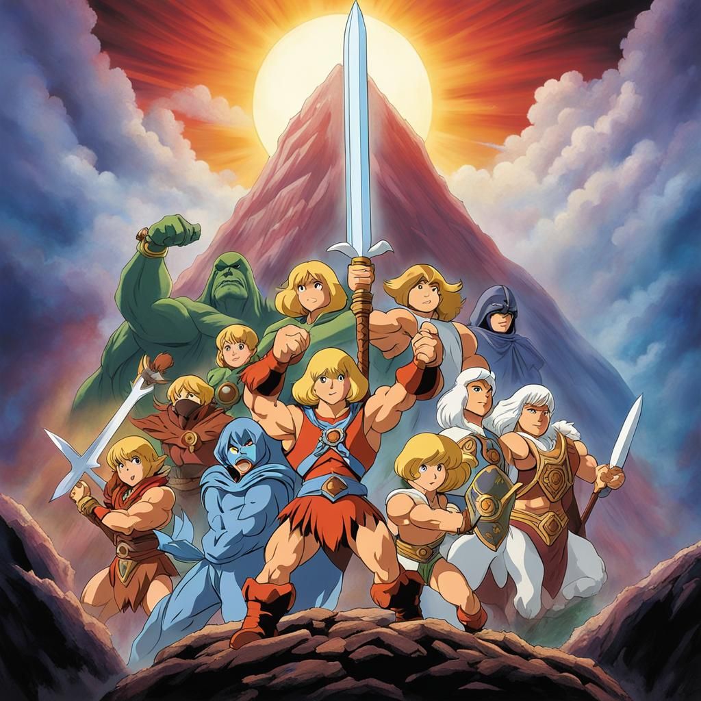 Studio Ghibli Reboot of He-Man and the Masters of the Universe