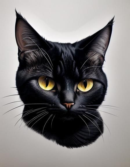 Cat portrait