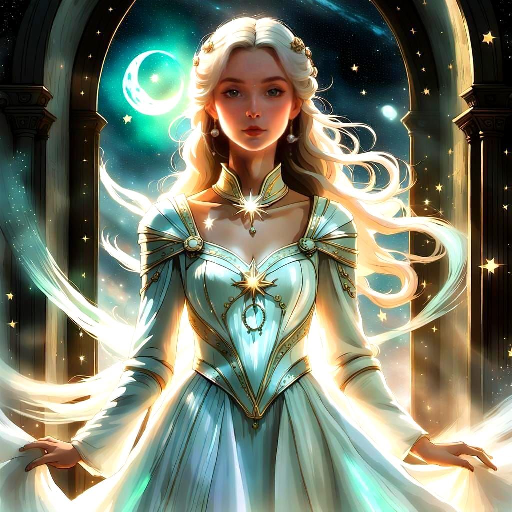 Celestial Steps: Woman Among the Stars