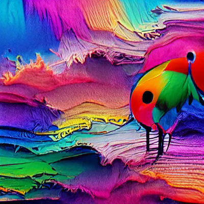 Colorful Abstract Swirls of Energy