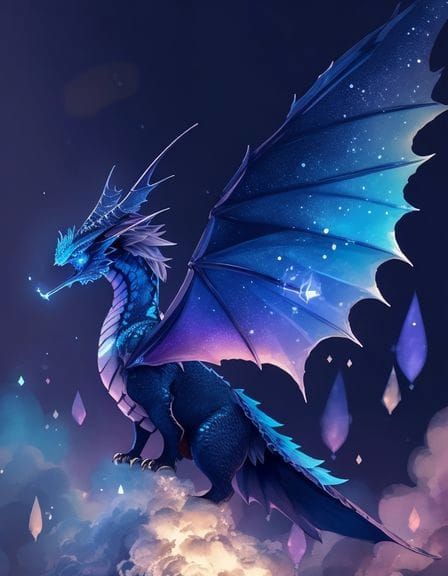 Cosmic Sparkle: A Digital Art Space Scape