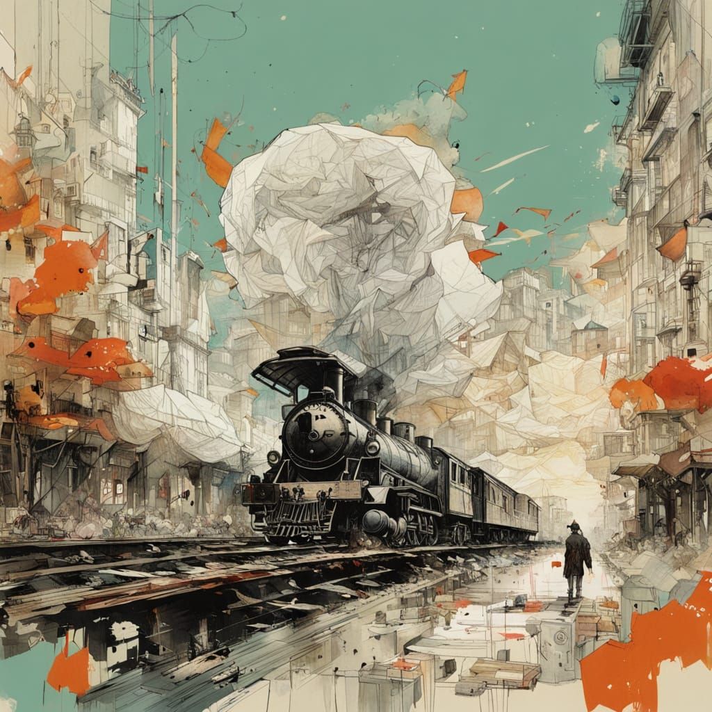 Magical Artists Summoning Storms