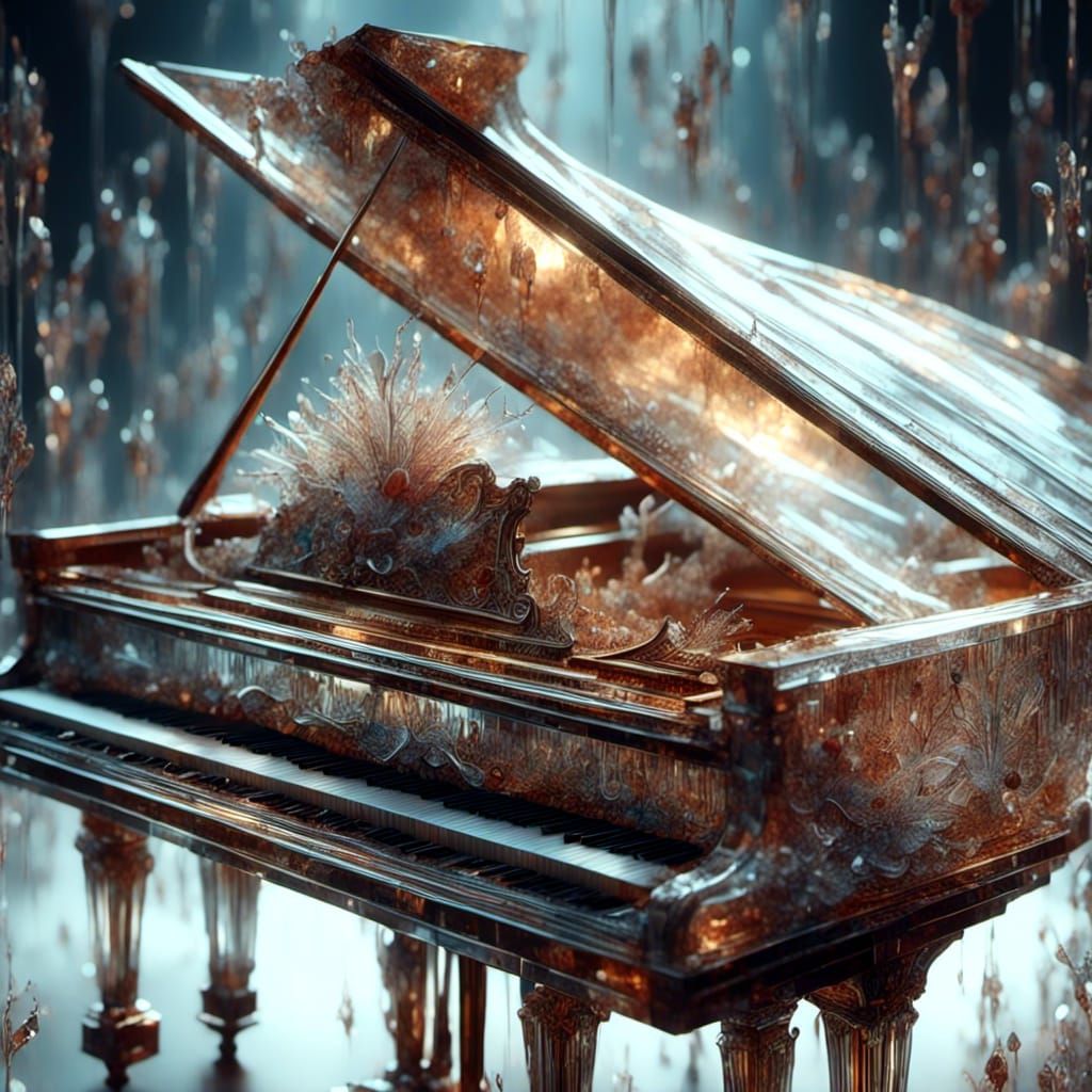 Kristallglasklavier