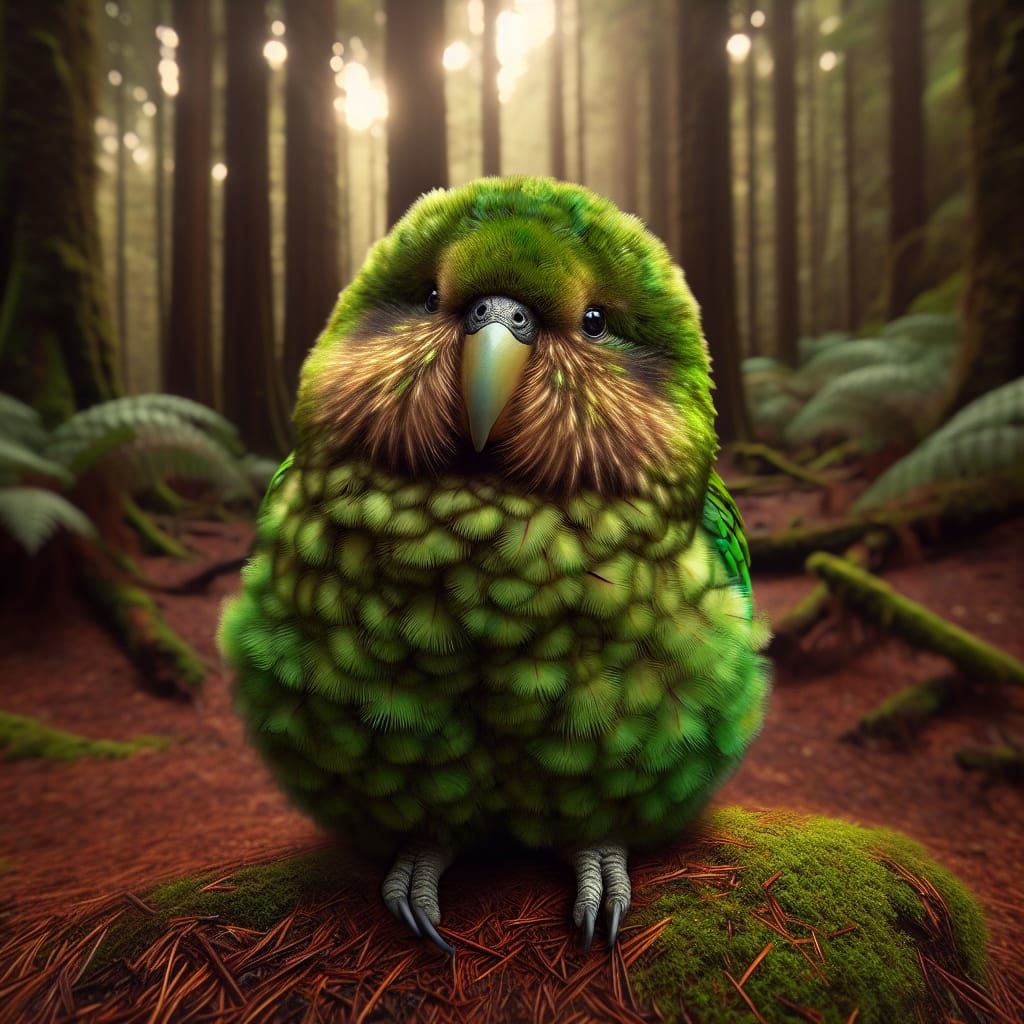 Sirocco the Kakapo