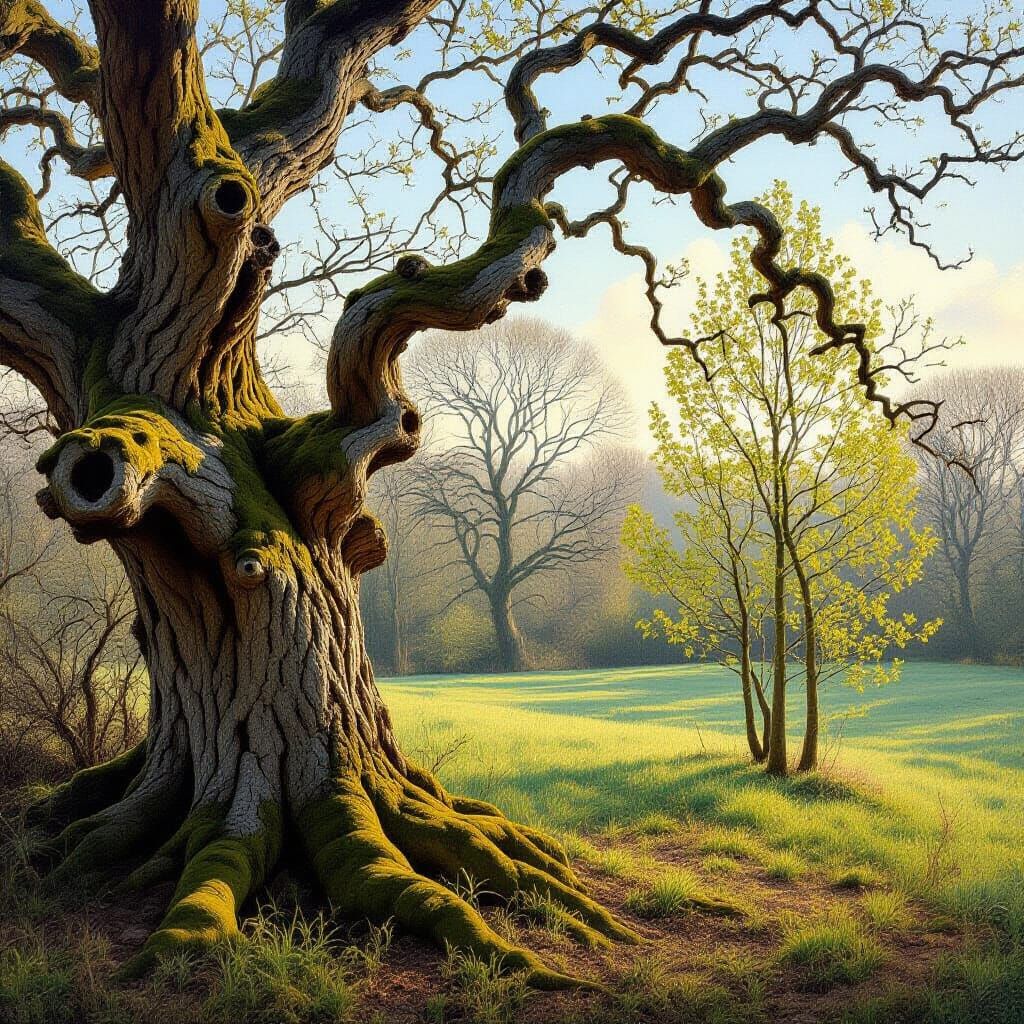 Pre-Raphaelite Oak: Old Meets New