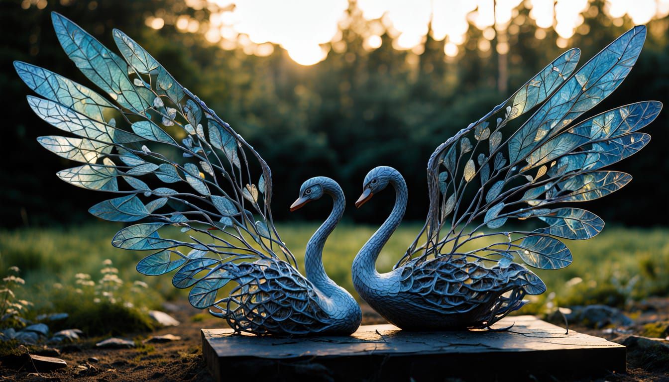 Surreal Goddess Emerges from Dark Forest in Glowing Splendor