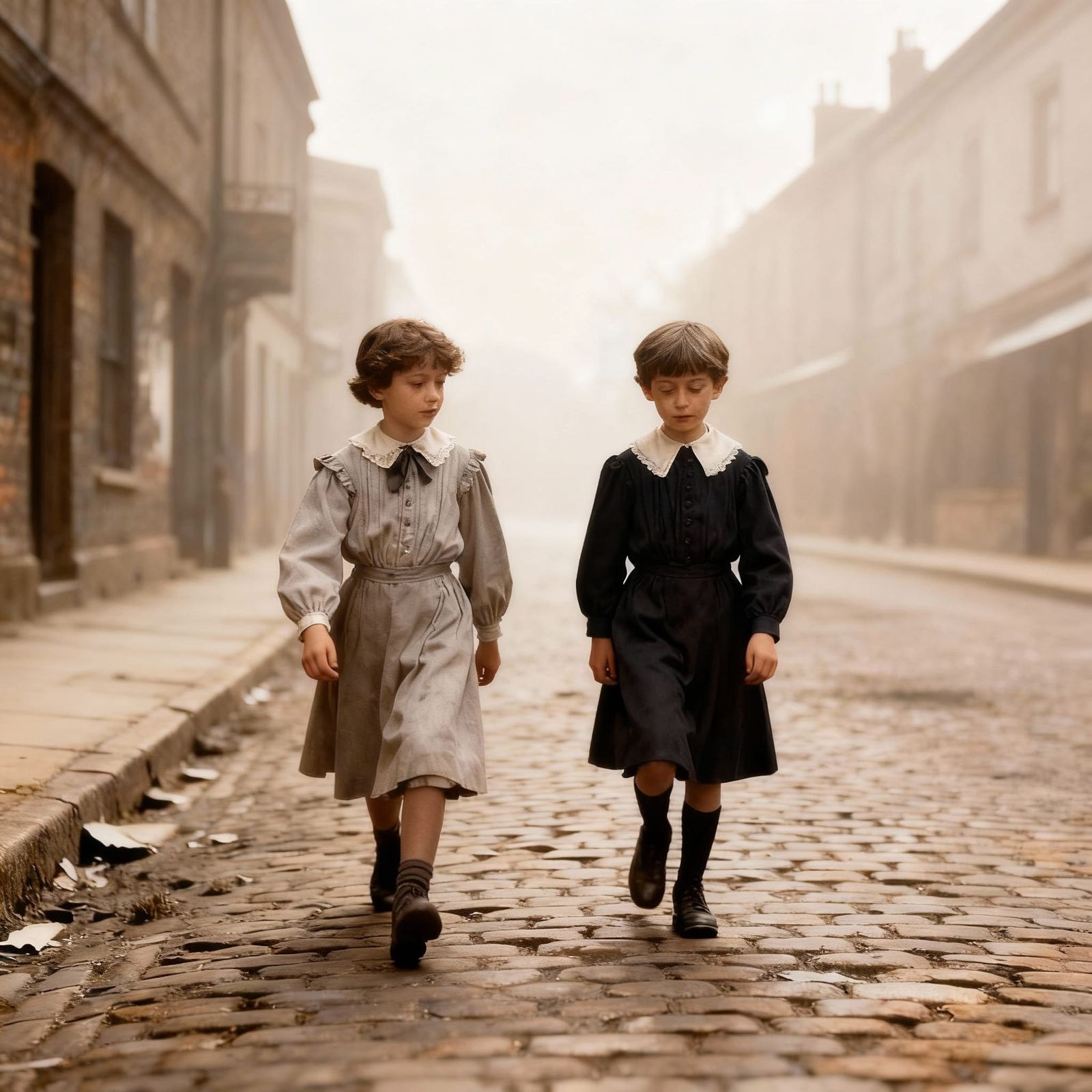 AI Restores Old Photograph to Studio Portrait Quality