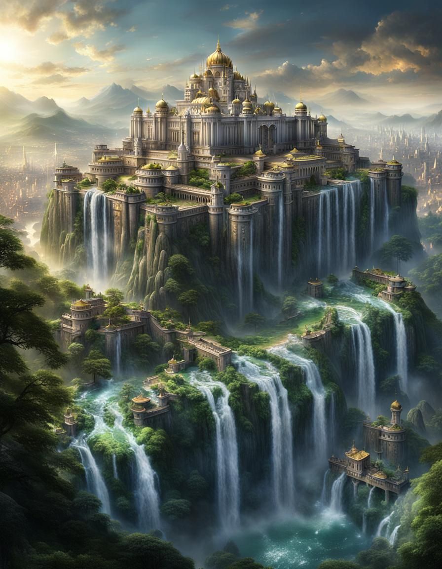 Palace of waterfalls