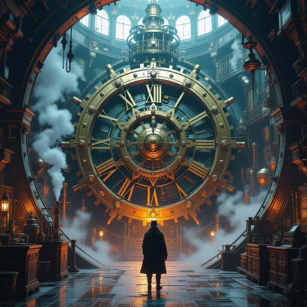Steampunk Explorer Discovers Clockwork City