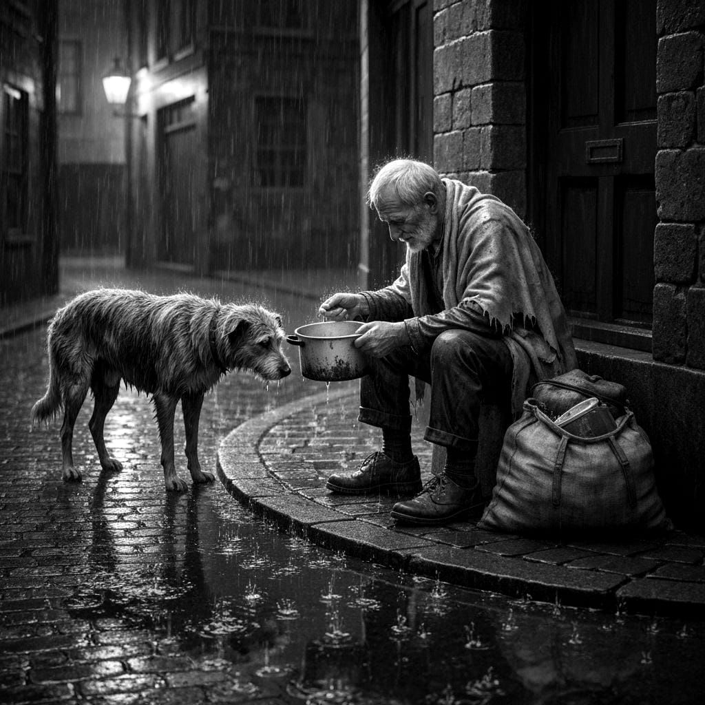 When nothing for one ... is enough for two.